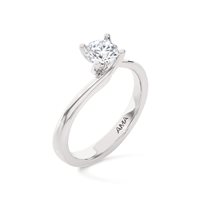 Ringe Ama Dame Virtuosa in Weißgold Diamante Lab Grown 0.51 Ct AMA-AN-1012-72-,51 - AMA-AN-1012-72-,51